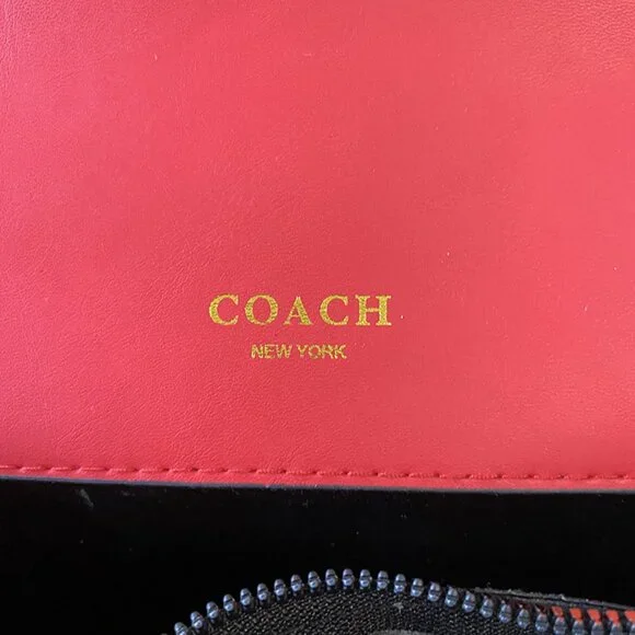 Coach Strawberry Tan Shoulder Crossbody Bag - Picture 6 of 14